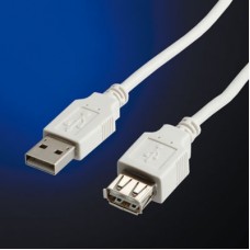 Cable Value USB2.0 Type AM-AF 0.8m 11.99.8947
